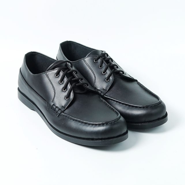 DIXON BLACK |ManNeedMe x JACK| Sepatu Pantofel Pria | Sepatu Derby Formal ORI