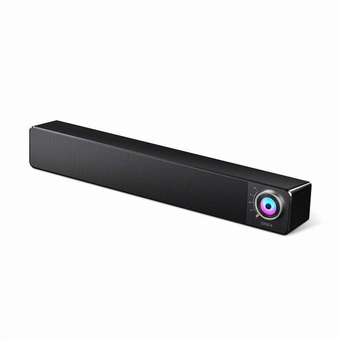 BINNIFA bluetooth 5.0 Speaker Play 1D Desktop Soundbar