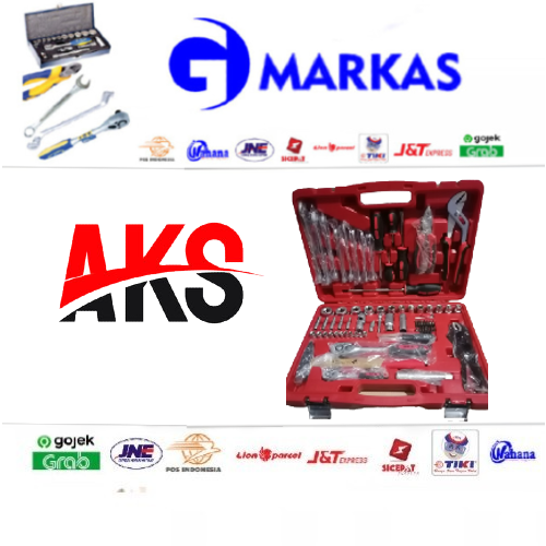 AKS TOOLBOX TOOLSET 72 PCS