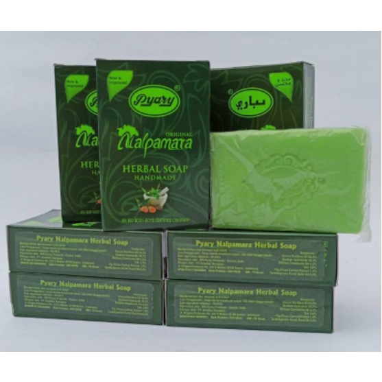 BPOM SABUN PYARY NALPAMARA TURMERIC SOAP PEMUTIH WAJAH