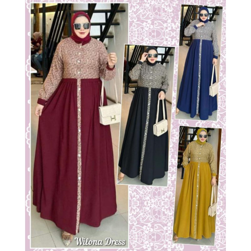 WILONA DRESS ORI BY MUMTAZ