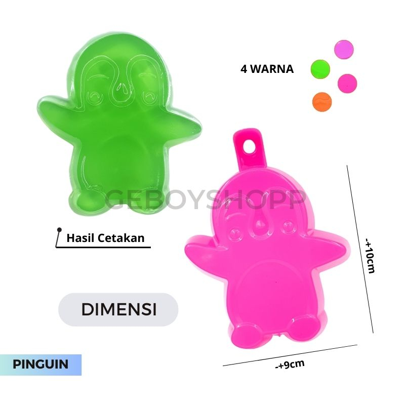 [1PACK 12PCS] Candid Cetakan KARAKTER / Cetakan Puding / Cetakan Bento / Cetakan Agar Foodgrade PP5