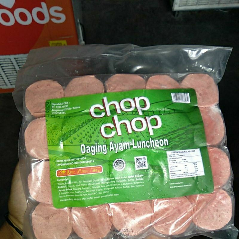 

Daging ayam chop chop luncheon