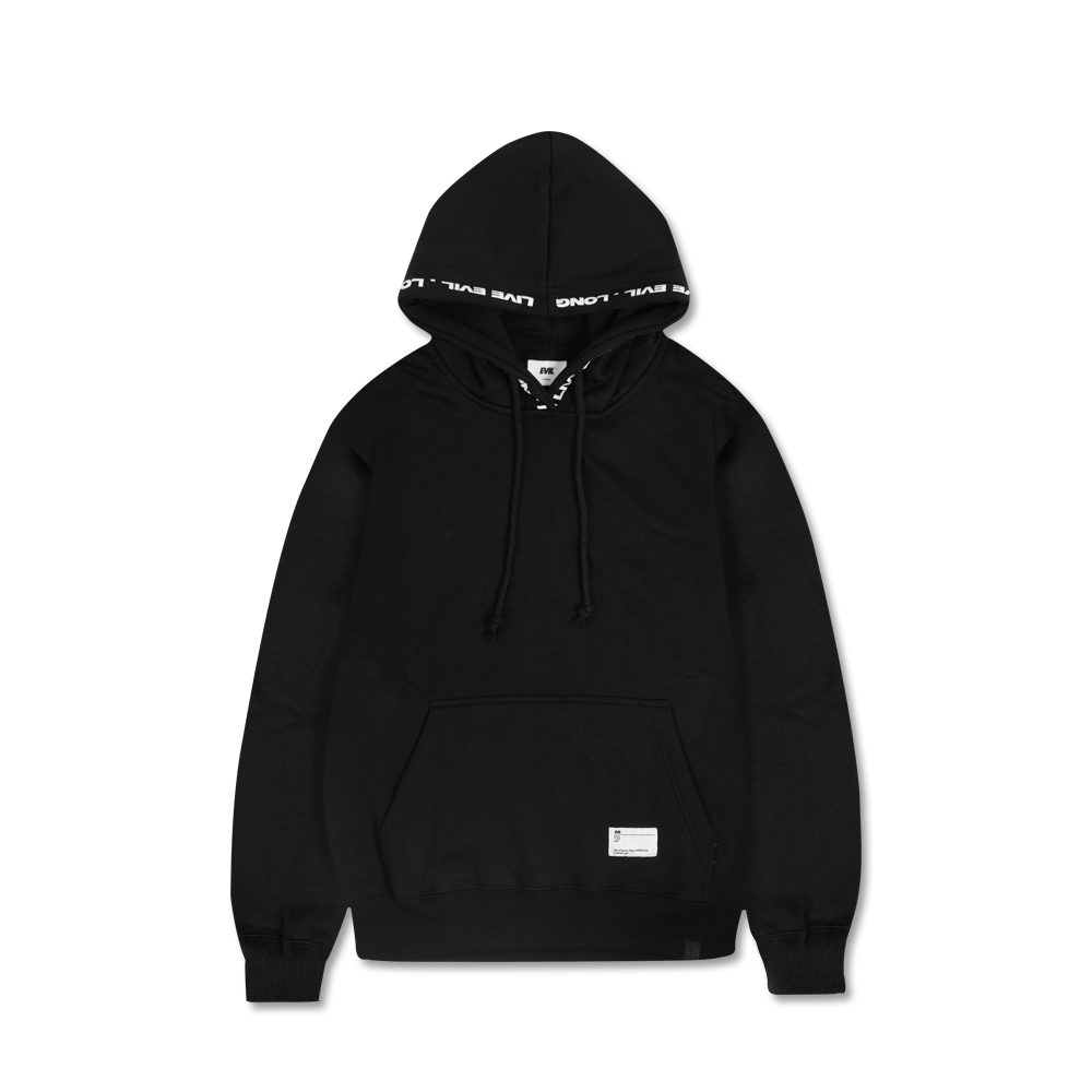 EVIL ARMY UPDOWN BLACK HOODIE