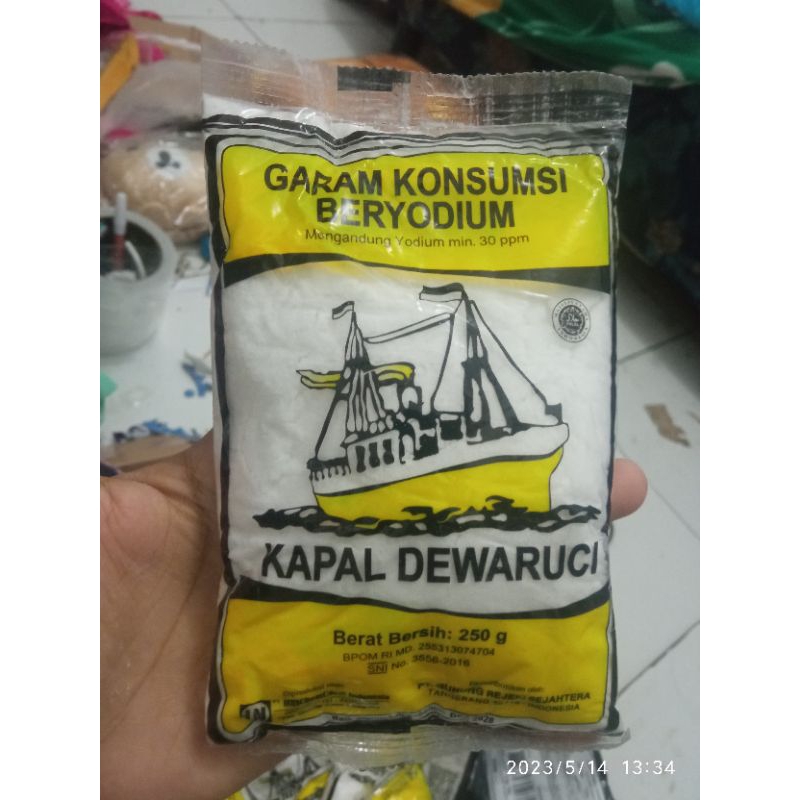 GARAM DAPUR BERYODIUM 250 GRAM