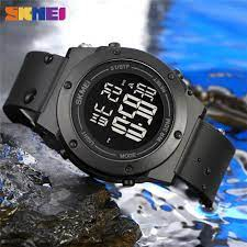 SKMEI 1772 Jam Tangan Pria Wanita Digital Chronograph Sport Watch Anti Air Tali Rubber MGOS