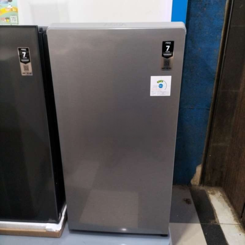 Kulkas Aqua 1 Pintu 145 liter Big Freezer AQR-D185 MDS/MLS