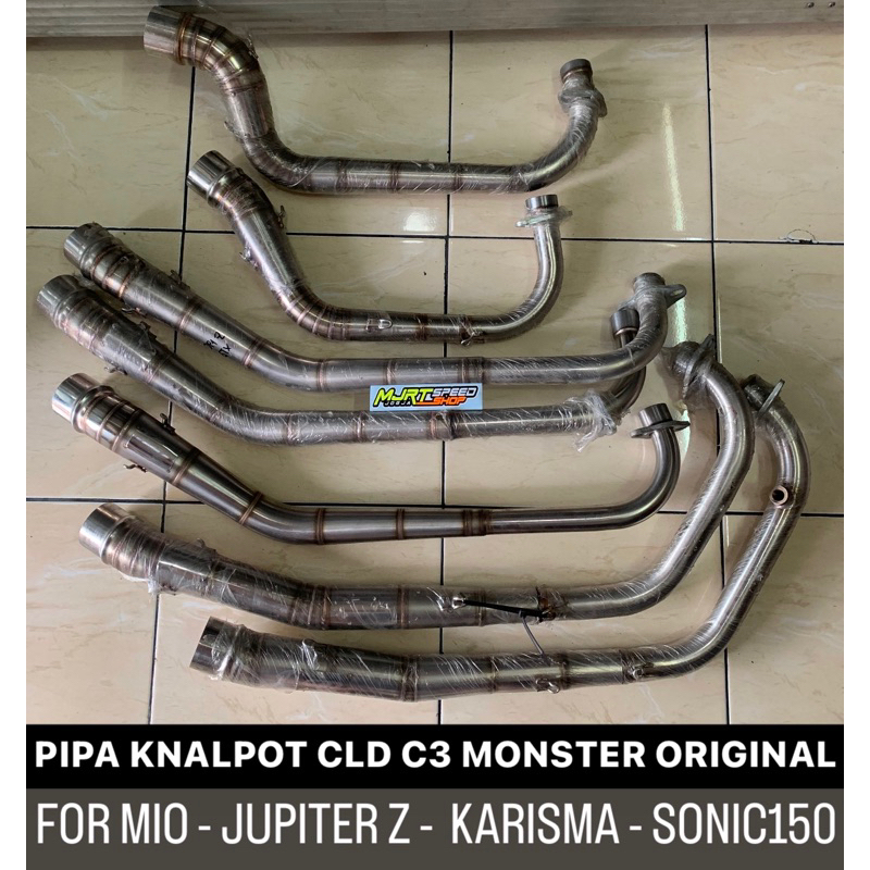 PIPA KNALPOT CLD C2 MONSTER ORIGINAL FOR MIO - JUPITER Z - KARISMA