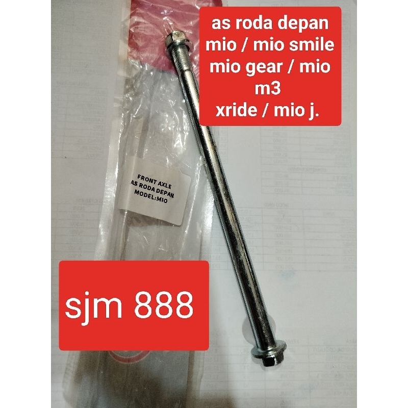 AS RODA DEPAN MIO / MIO SPORTY / MIO M3 / MIO GEAR / MIO J / X.RIDE