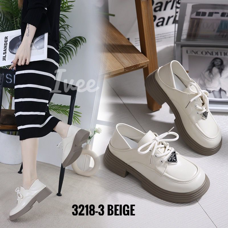 IVEE CHUNKY LOAFERS SHOES KOREA R PADA IV #3218-3