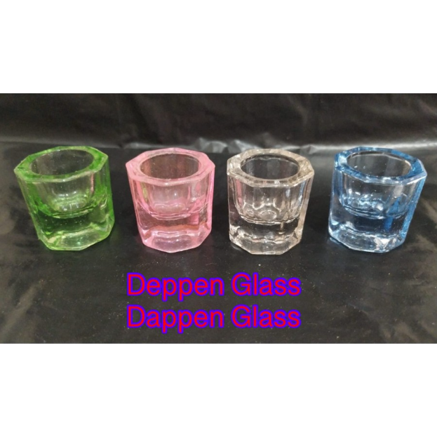 Dappen Glass Dental Dish Tempat Cairan