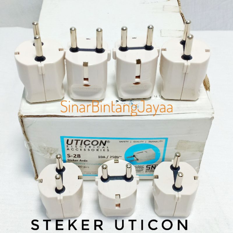 STEKER UTICON / COLOKAN UTICON / STEKER ARDE UTICON - S28