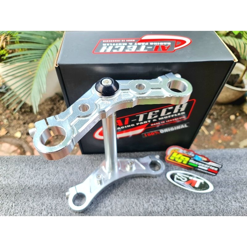 T segitiga aitech as 26 alumunium atas bawah pnp cb gl megapro tiger