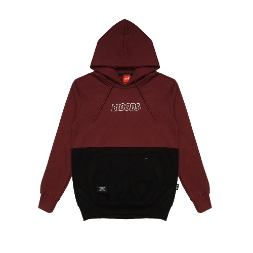 Bloods Sweater Hoodie Normoz 02 Maroon