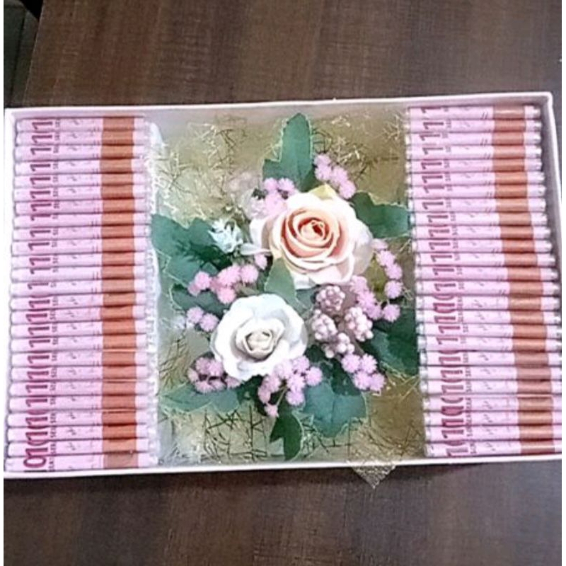 buket box bunga/ hampers bunga