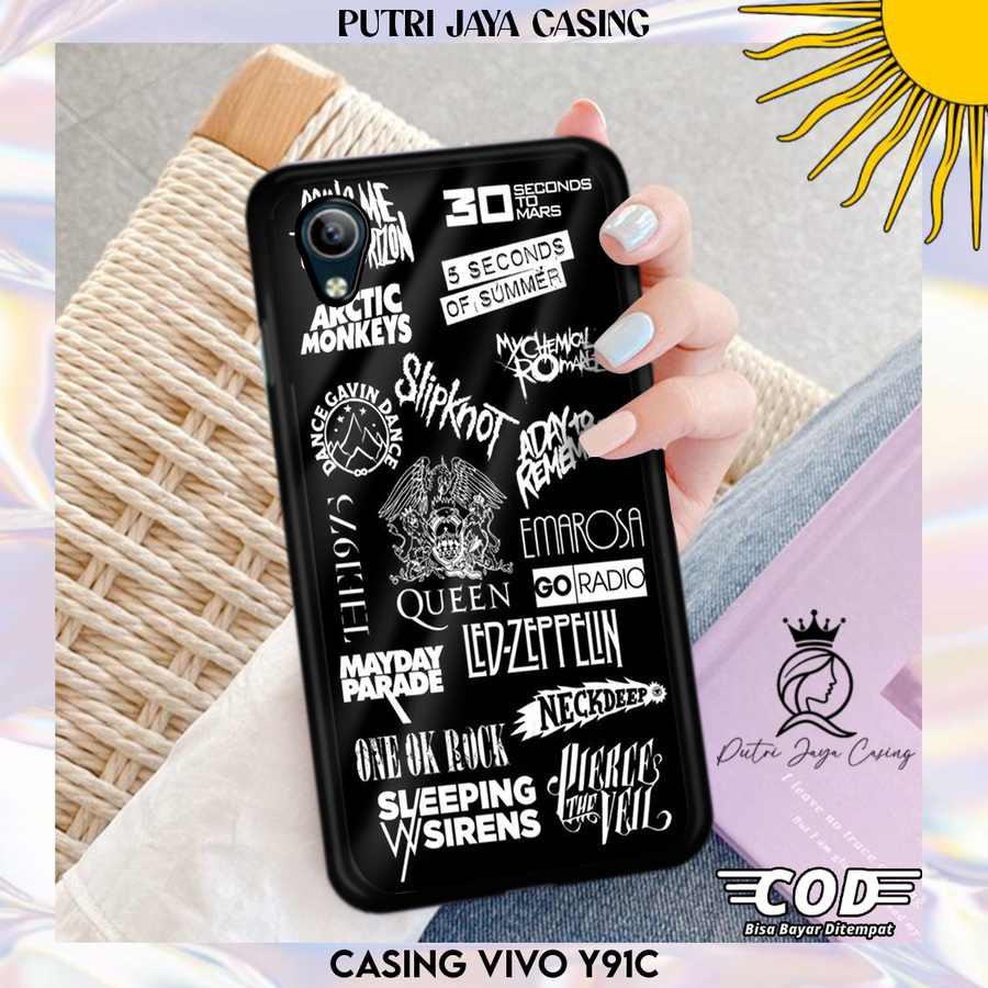 Case Hp VIVO Y91C Motif [ GMBRKEREN2 ] Casing Hardcase Softcase Estetik Premium Keren Aksesosris Pel