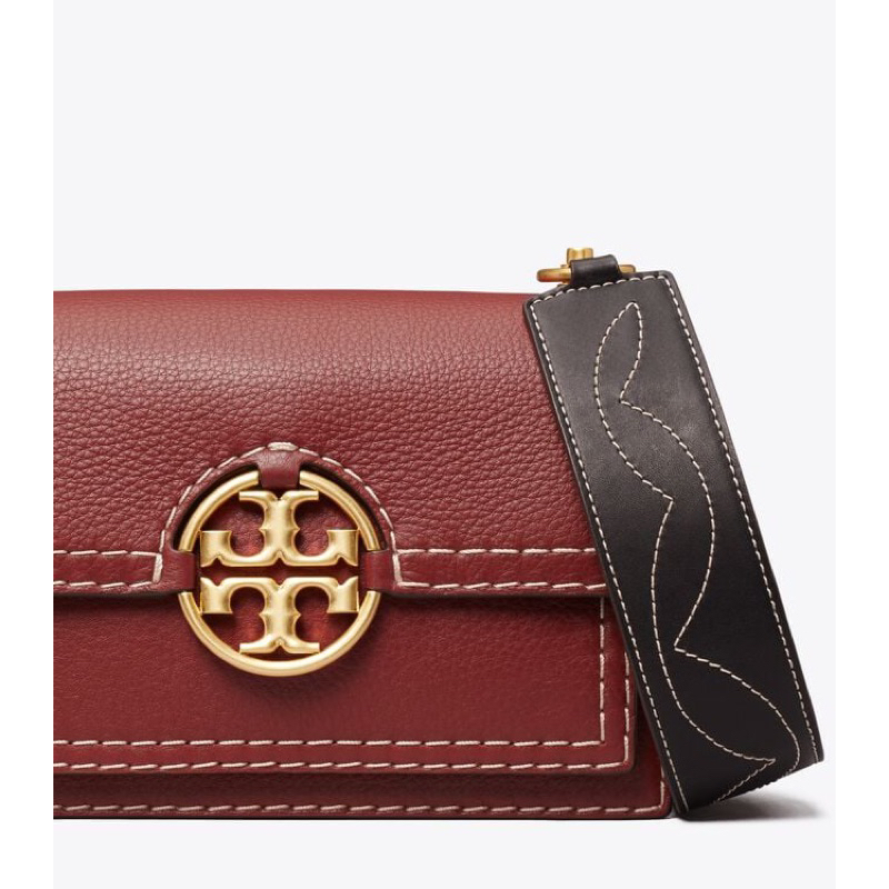 Tory Burch Small Miller Western Flap Shoulder Bag TB 139018