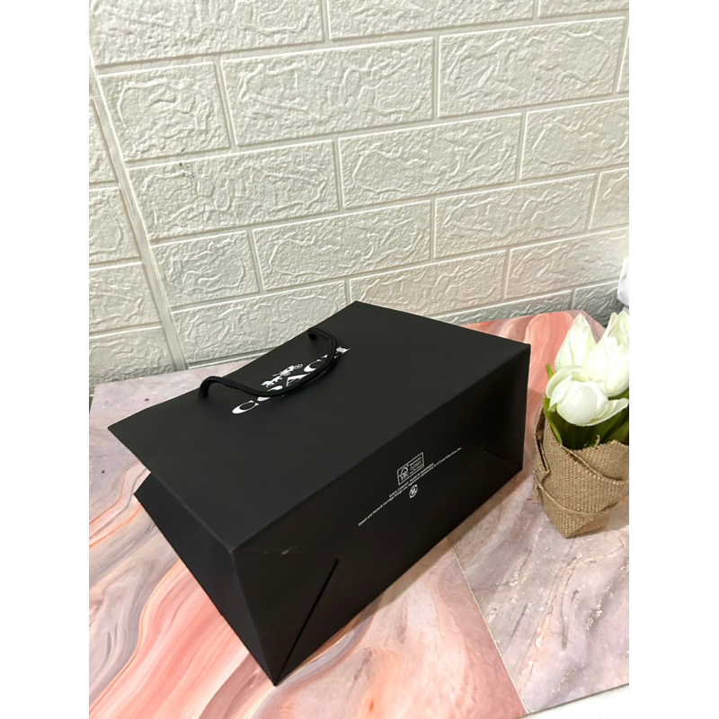 Paper Bag Coach Original Store Ukuran Small ( Ready Stock JKT )