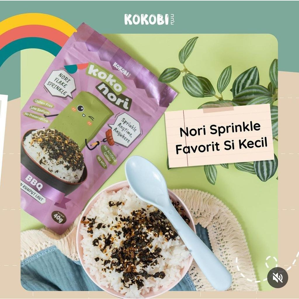 Abe Food Kokobi Koko Nori 40Gr - Abon Rumput Laut - Makanan anak