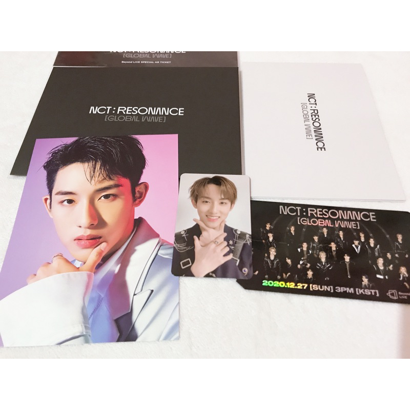 Winwin AR Ticket Resonance NCT 2020 WayV Photocard