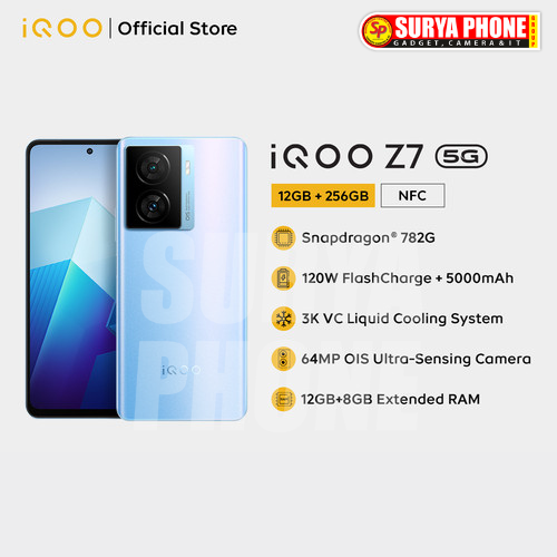 VIVO IQOO Z7 RAM 12GB ROM 256GB