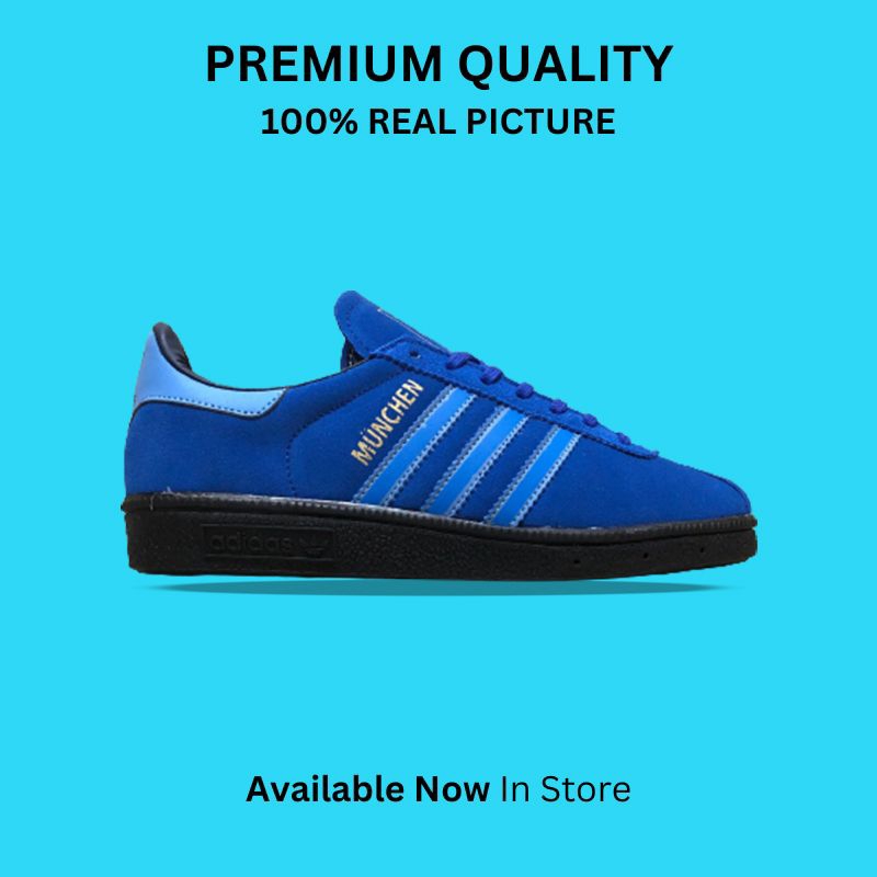 Sepatu casual adidas munchen special edition premium quality