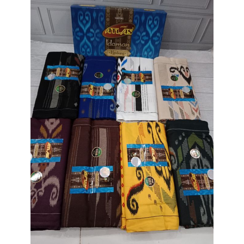 sarung atlas idaman kembang tulip, termurah