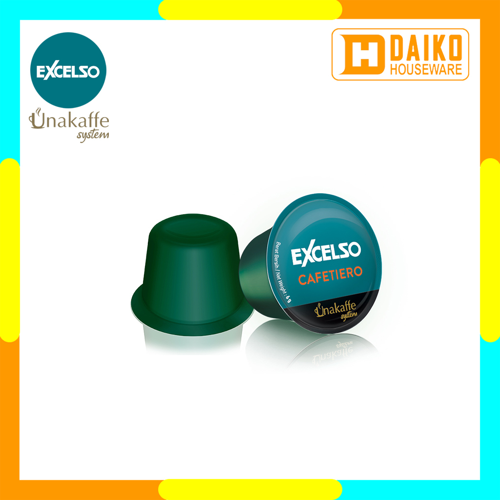 Capsule Coffee Excelso Unakaffe Cafetiero - Kopi Kapsul by Kapal Api