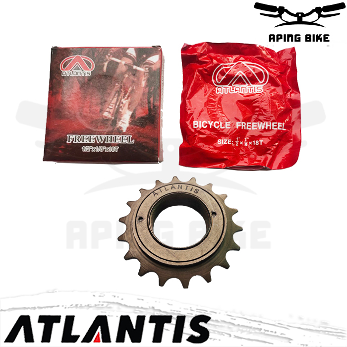 Freewheel Atlantis 18T AT-18 Gear Belakang Gir Sepeda BMX Mini MTB