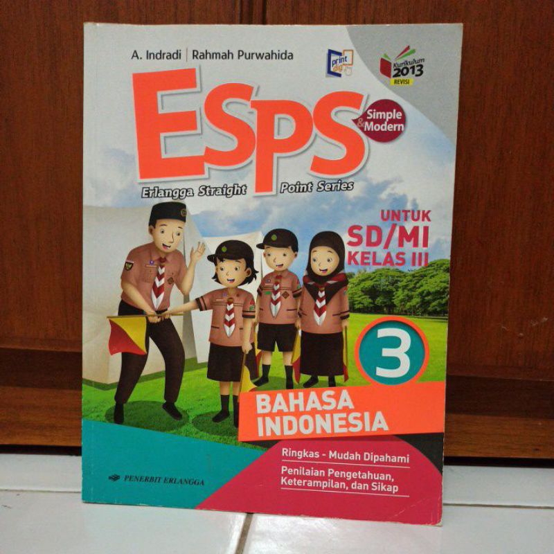Bahasa Indonesia 3 Erlangga