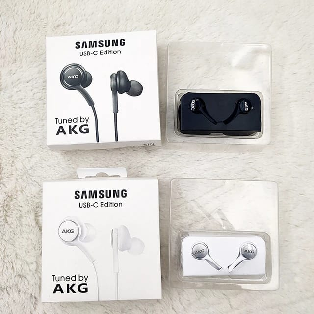 Handsfree SAMSUNG AKG Bass Audio Tipe C Audio Jack Headset Original WEIKA