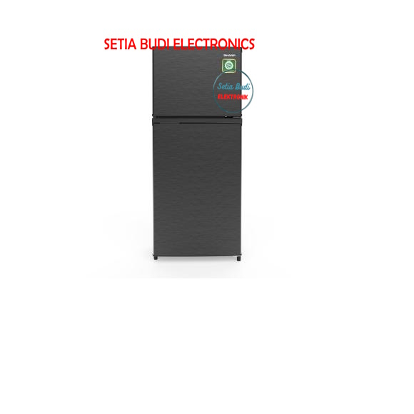 SHARP SJ195MNHS Kulkas 2 pintu 172 Liter SJ-195MN-HS / SJ 195MNHS