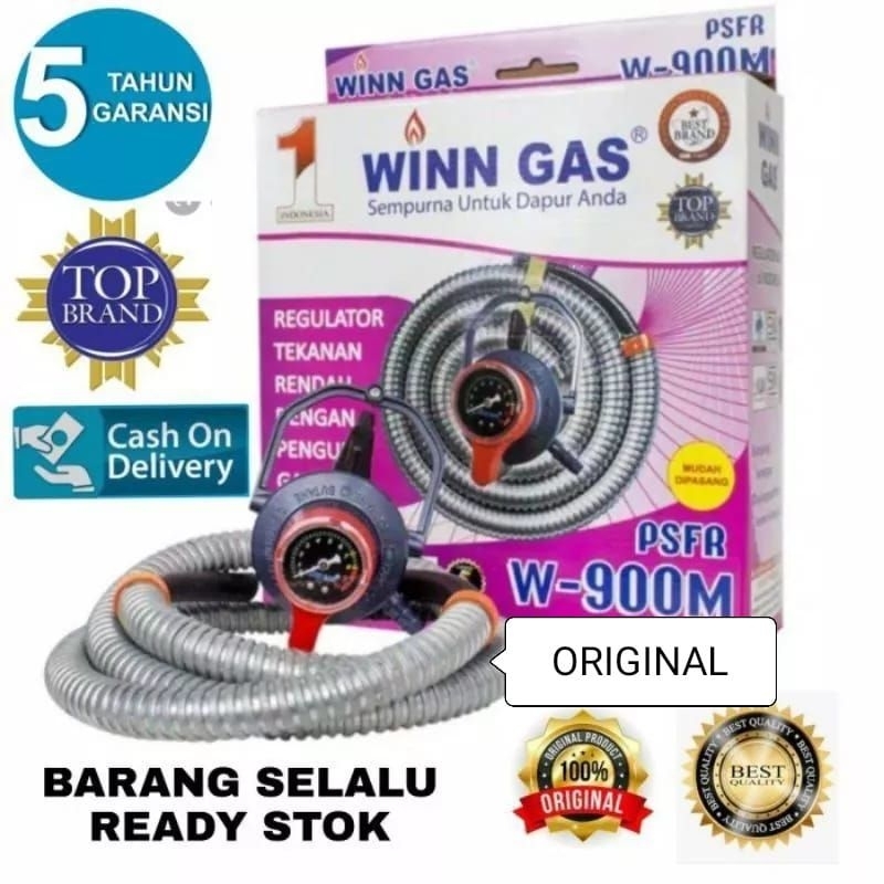 WINN GAS  PAKET REGULATOR + SELANG PSFR W 900 M