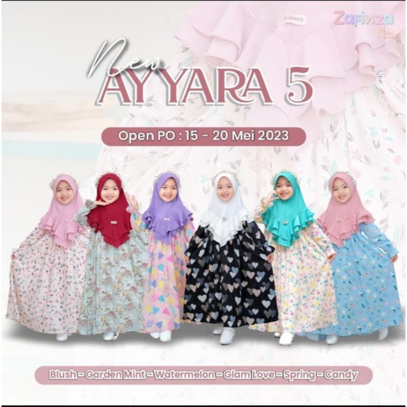 Ayyara Dress Kids By Zafinza