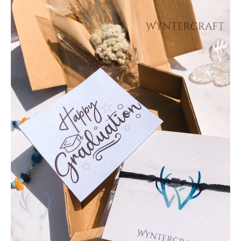 WA145 Paket Hemat Hadiah Graduation, Ulang Tahun, Perpisahan, Kelulusan dll by Wynter Craft