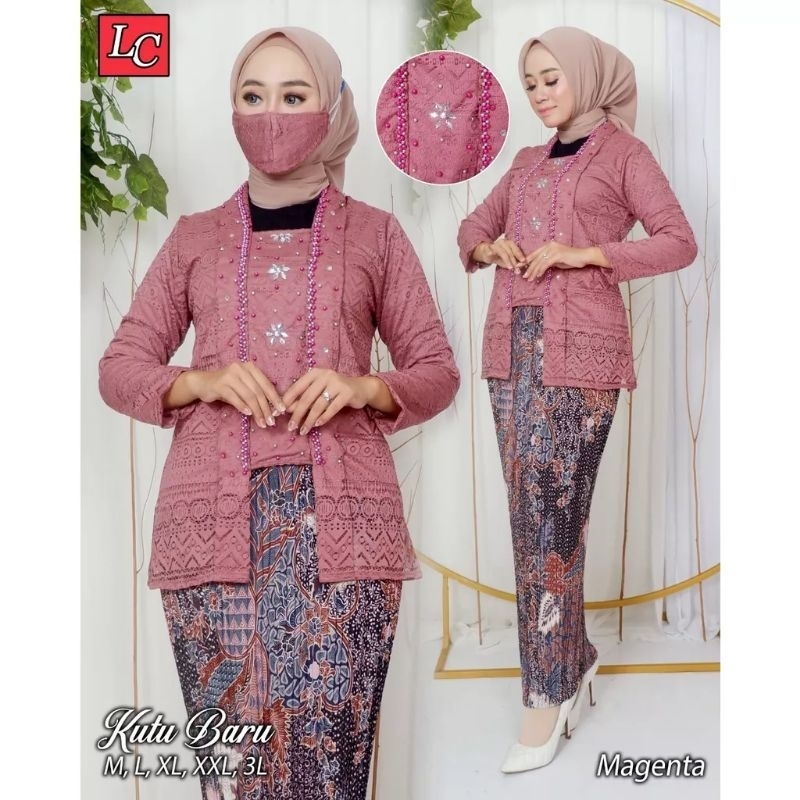Set Kutu Baru/kebaya brokat terbaru/Kebaya modern/Kebaya terlaris/Kebaya cantik/Kebaya terbaru/kebaya pesta/kebaya murah/kebaya wisuda/kebaya terlaris/tunik brukat/tunik tille
