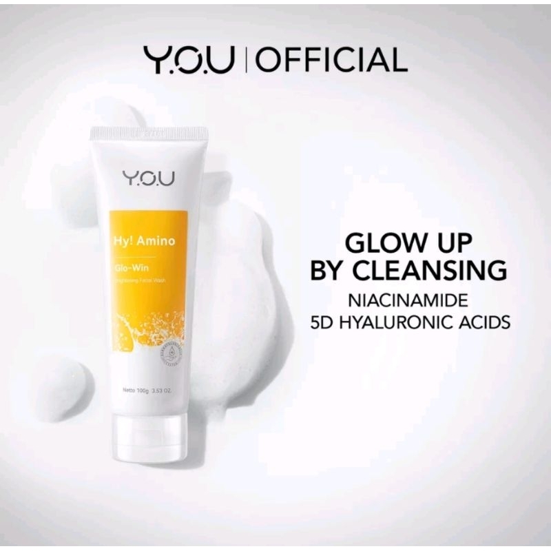 YOU HY AMINO FACIAL WASH GLOW IN