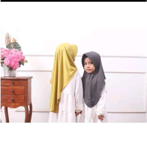 BERGO PENGUN ANAK U 4-11TAHUN/BERGO HAMIDAH/HIJAB TERBARU/BERGO PERMIUM