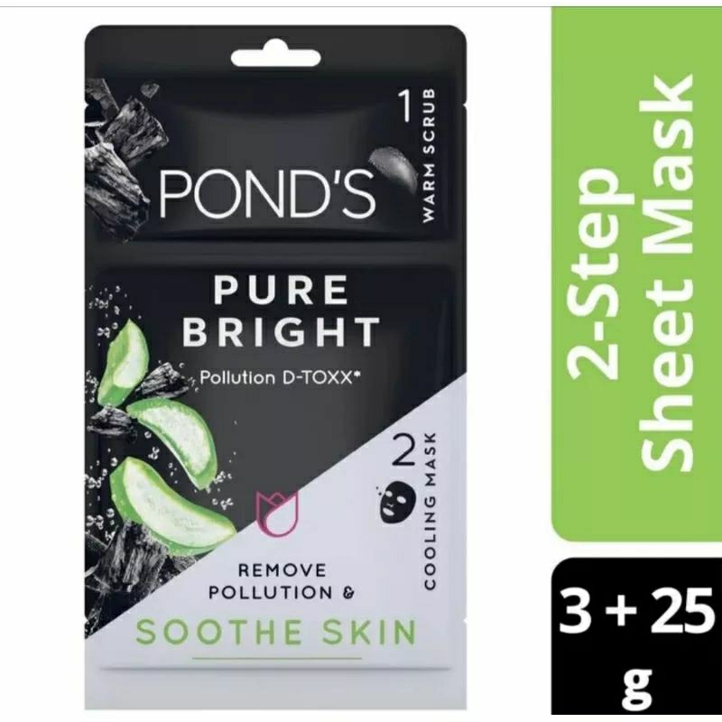 Ponds Masker Wajah Soothe Skin 25g+3g