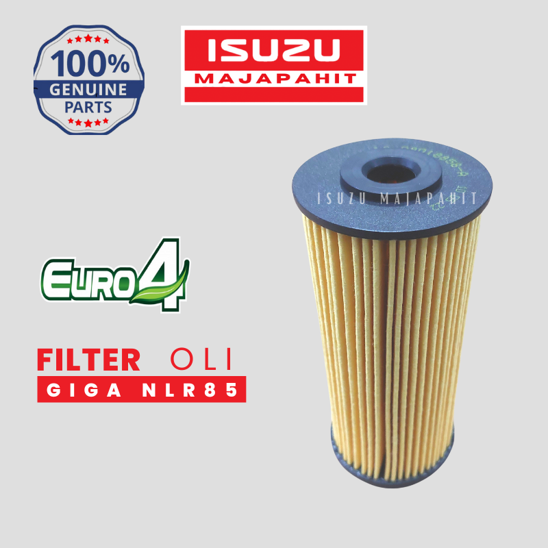Filter Oli Isuzu Elf NLR85 Euro 4 Element Kit; Oil Filter Giga NLR 85 E4 Filter Oli Elemen Kertas