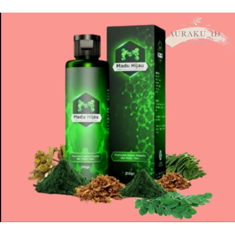 Madu Hijau Logo M Original Herbal Madu Solusi Lambung Maag Gerd Mual Kembung