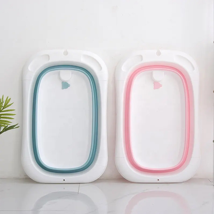 Bak Bayi Bak Mandi Lipat Baby Bathtub Bak Mandi Anak dan Balita Portable Ukuran 82x50 cm