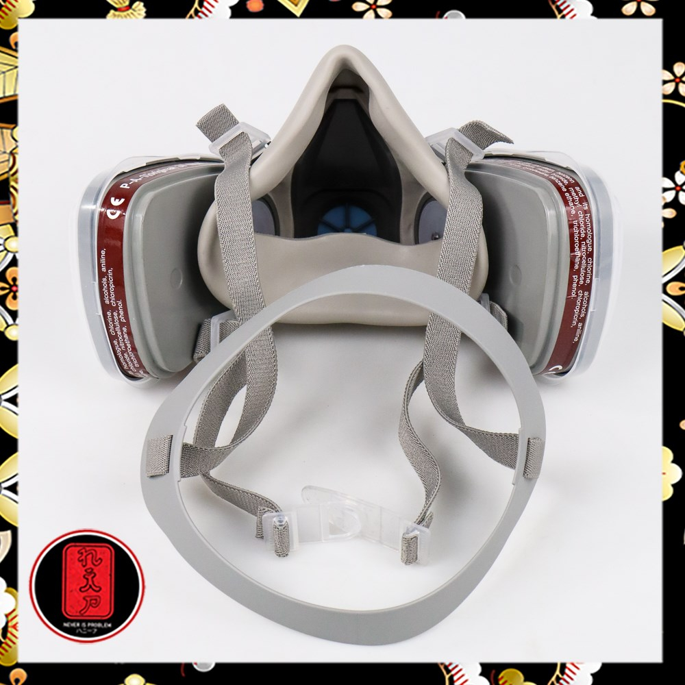 SICCO Masker Gas Respirator - 6200 - Gray