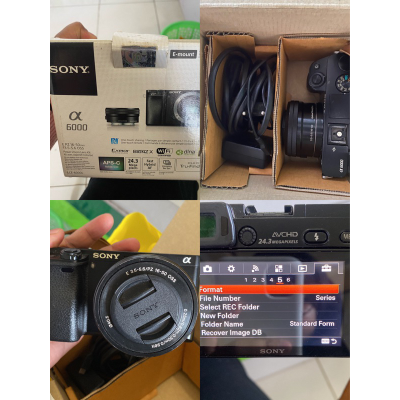 Mirrorless Sony a6000 Second Lengkap