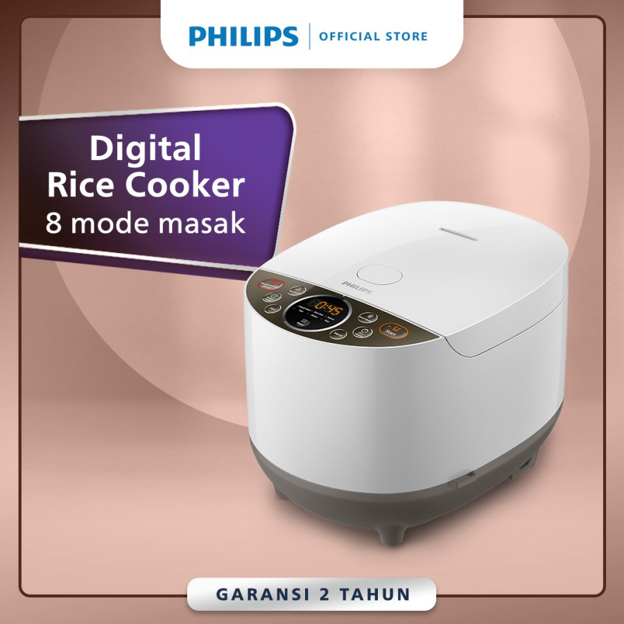 Philips HD4515/33 / HD4515 Digital Rice Cooker 1.8L - Fuzzy Logic Bakuhanseki