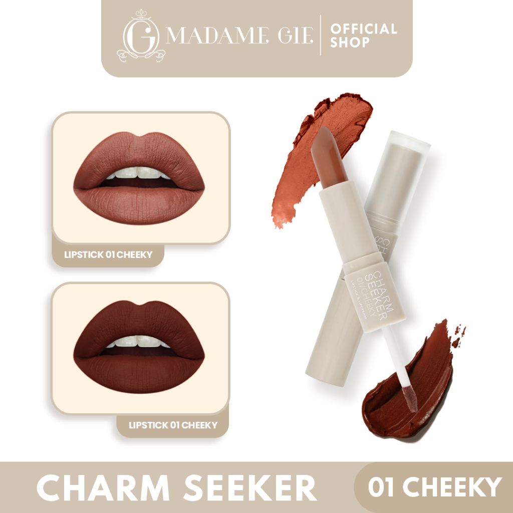 [READY] Madame Gie Charmseeker 2in1 Ombre - Make Up Soft Matte Finish