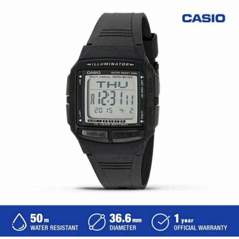 Jam Tangan Pria Casio DB-36-9AVDF / DB-36-9A Original
