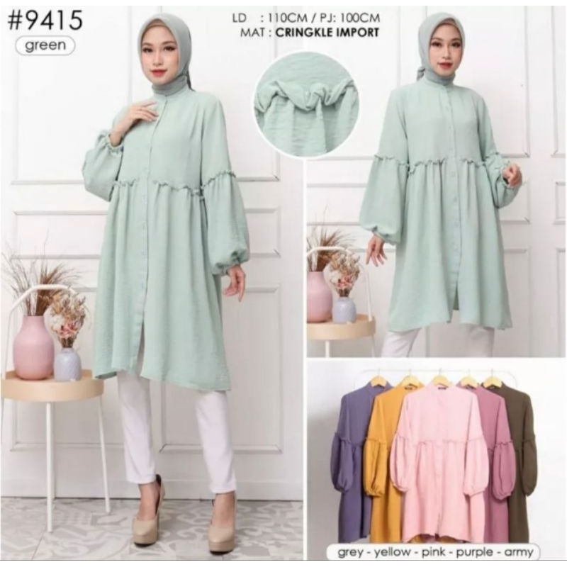 TUNIK CRINCKLE IMPORT PREMIUM by ADEVA