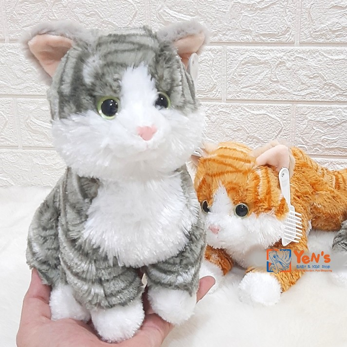 Boneka Kucing Sitting Cat Chester Cat Hug 40cm