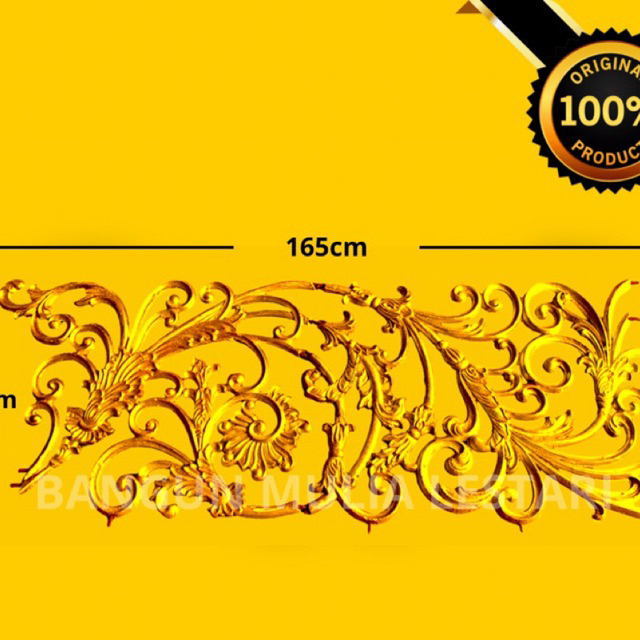 ORNAMEN PAGAR TEMPA ALUMINIUM 100%